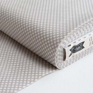 1/2 yard Tilda Basic Classics Paint Dots Grey | TIL130036