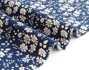 Liberty ~ Capel Bleu Clair Tana Lawn Tissu/Quilt Couture Floral Vintage