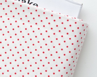 Riley Blake Swiss Dots by Riley Blake Designs Collection | #C660-80 Red Dot on White