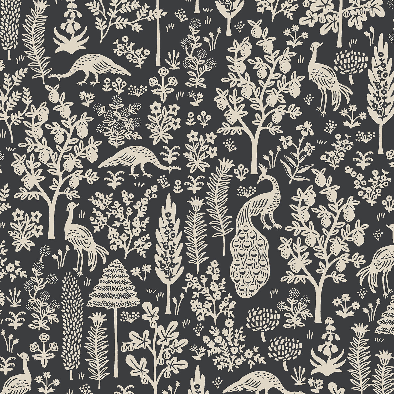 Menagerie Silhouette in Black From Camont Collection by