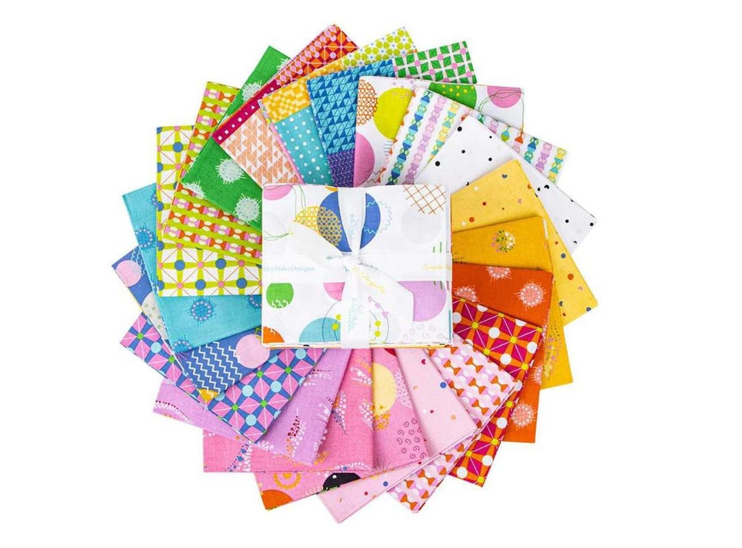 21 Pcs Celebrate Fat Quarter Bundle by Sue Daley for Riley Blake ...
