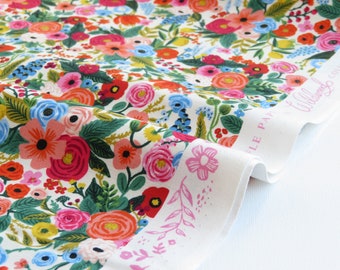 Cotton + Steel Rifle Paper Co. Wildwood | Petite Garden Party | RP104-CR1 Cream