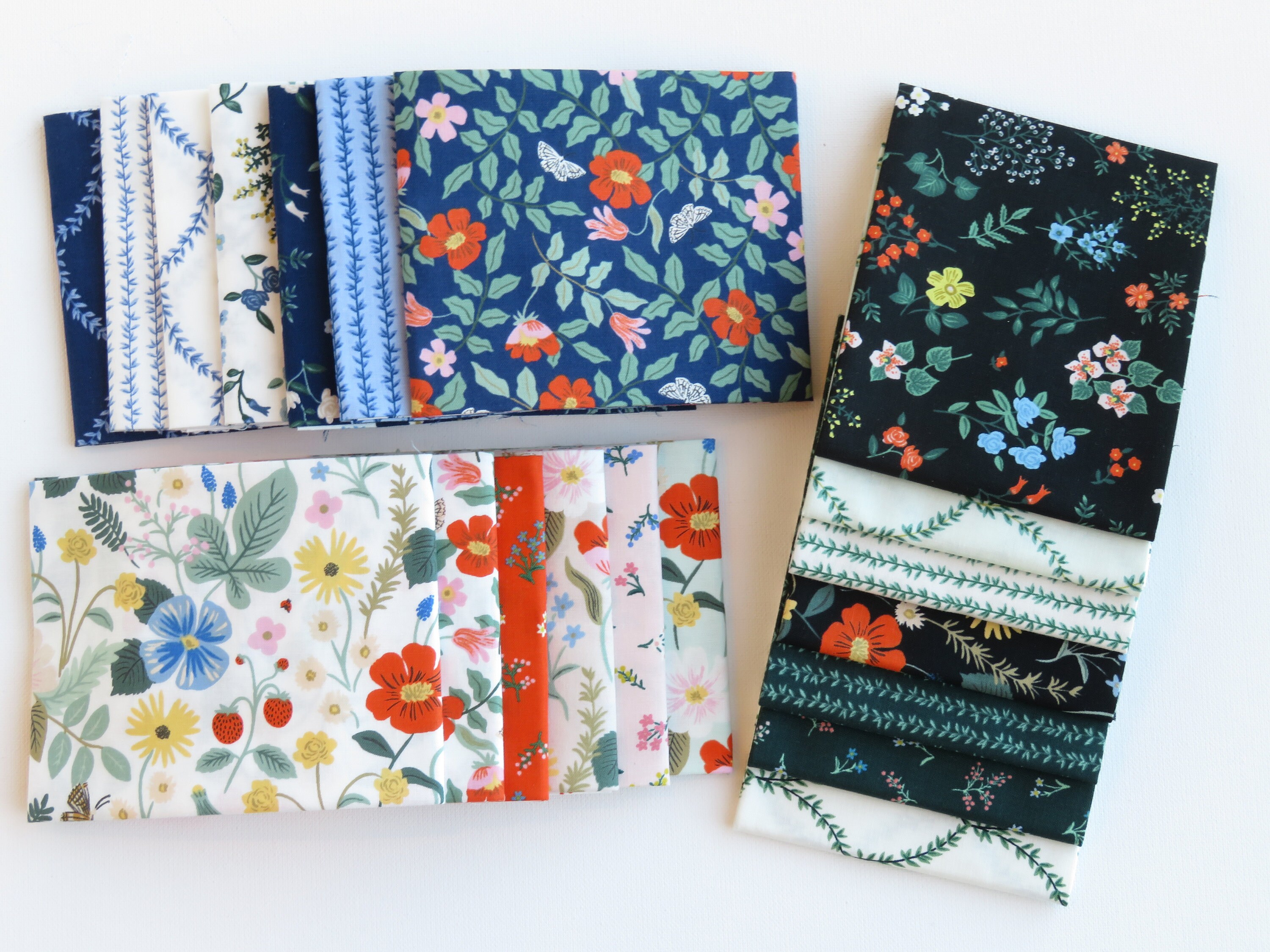 Cotton Steel Rifle Paper Co. Strawberry Fields Collection Etsy