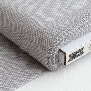 1/2 yard Tilda Basic Classics Crisscross Grey | TIL130042