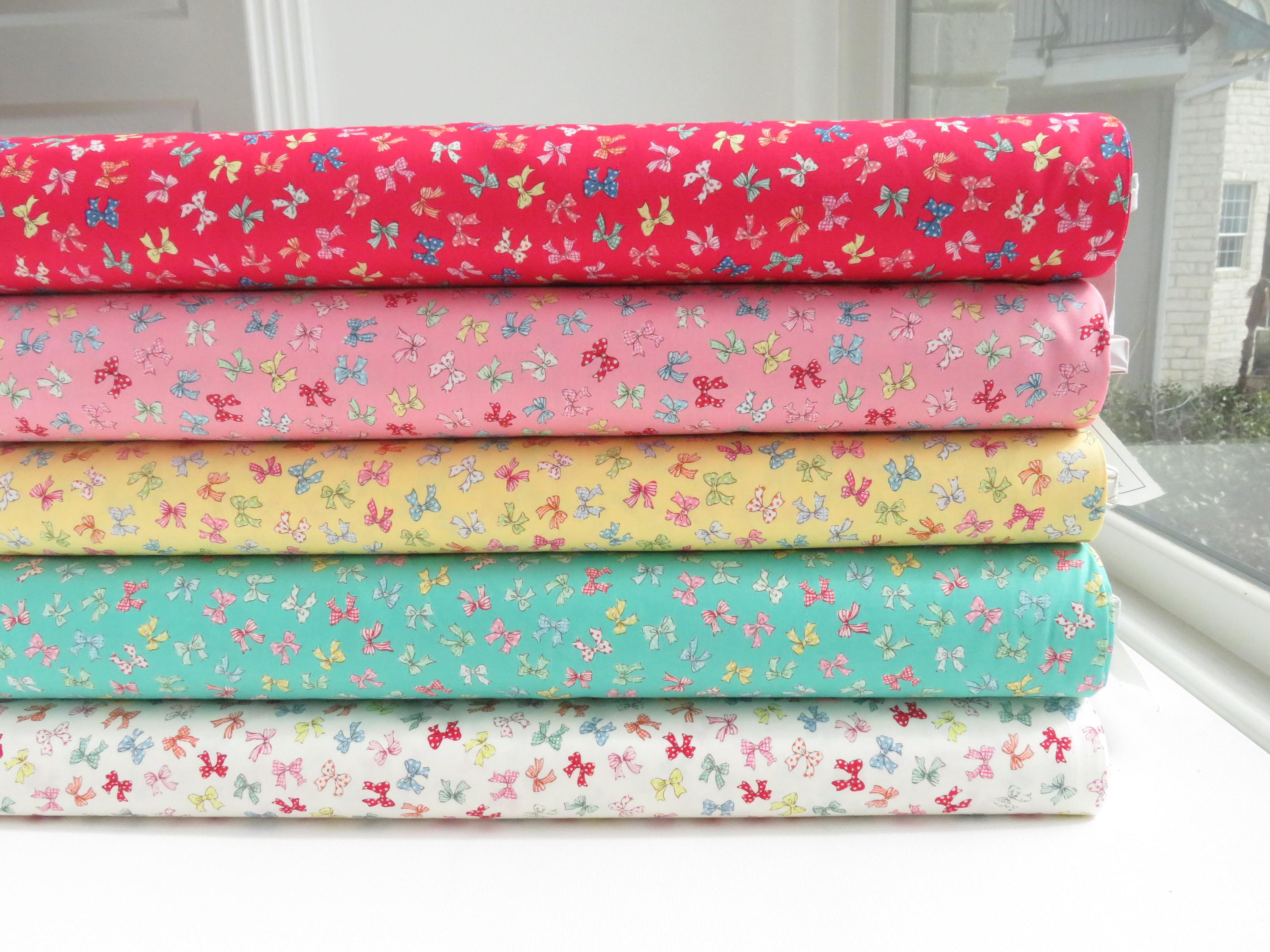 1/2 Yard Yuwa Atsuko Matsuyama Japan | Ribbon Shower