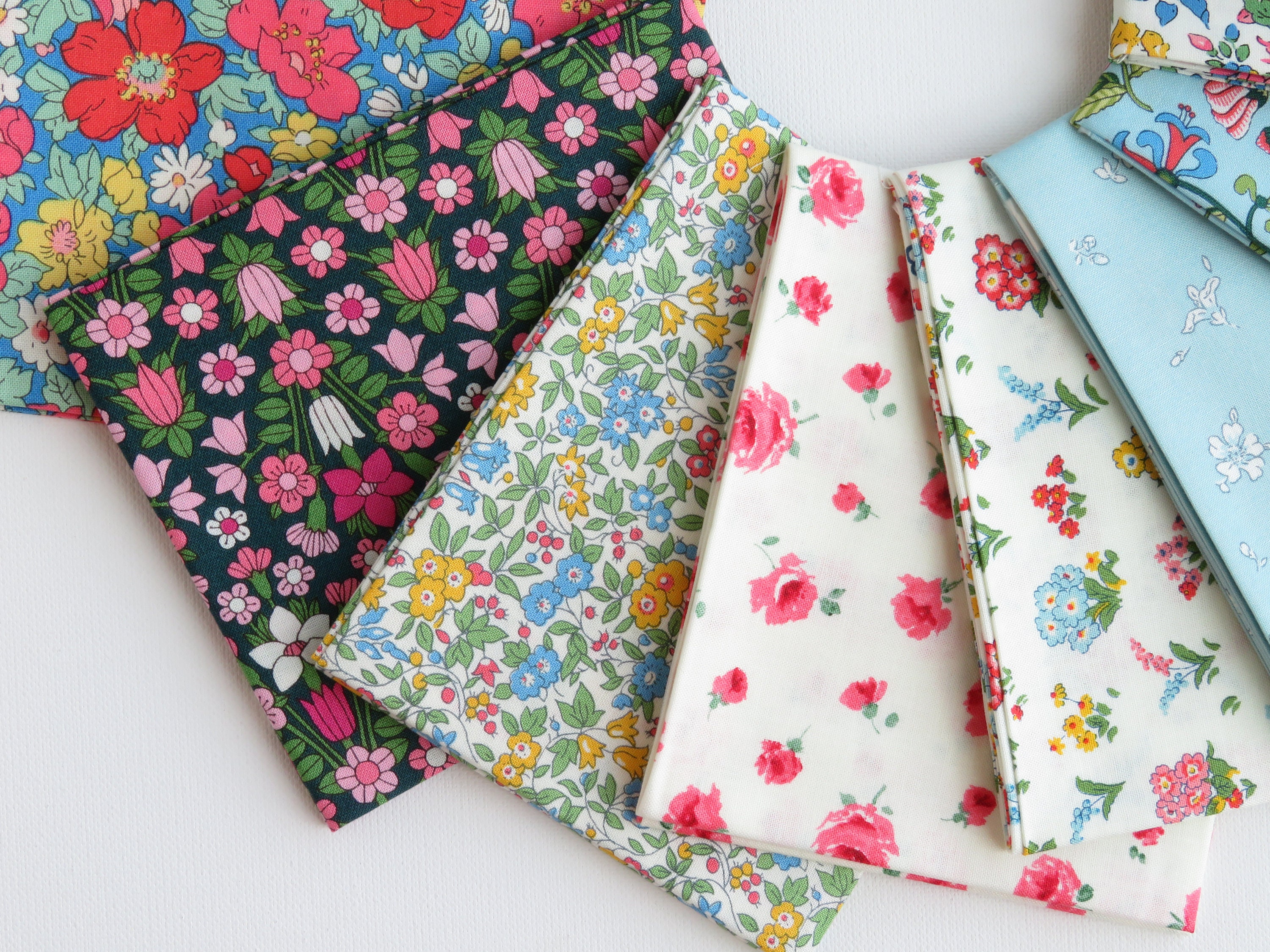 Liberty Fabrics Flower Show Midsummer Collection 04775727D Etsy