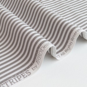 1/4&quot; Stripe Gray by Riley Blake Designs Collection | C555-GRAY