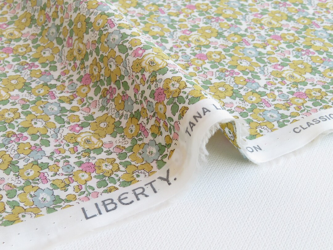 Liberty Fabrics Tana Lawn® - Betsy Ann - Colorway F - 03638020F ...