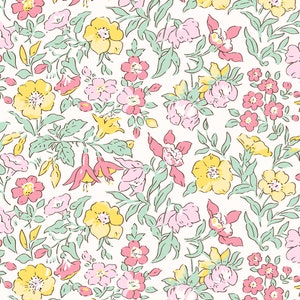 Liberty Fabrics Organic Tana Lawn® - Mamie - Colorway A -  01570012A