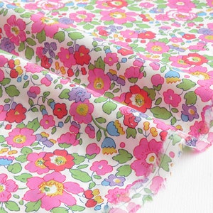 Liberty Fabrics Tana Lawn®  - Betsy 40th Classic Anniversary Collection - Colorway A - 036300103A  - Pink