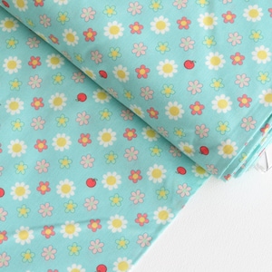 Quilte Gate Dear Little World: Margaret & Sophie 5 | 7010-15D Blue Flowers