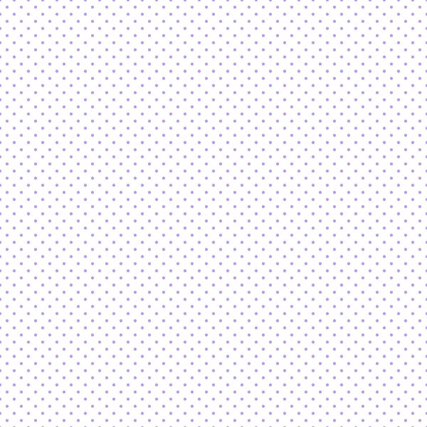 Swiss Dot on White Lavender by Riley Blake Designs Collection | C660-LAVENDER