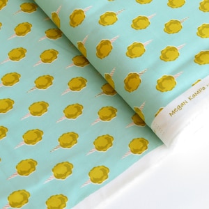 Cotton + Steel East Coast Sugar Rush by Megan Kampa | MK104-SH3M Sky High Metallic