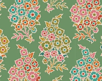 Willy Nilly Green from Pie in the Sky Collection by Tone Finnanger Tilda Fabric | TIL100496