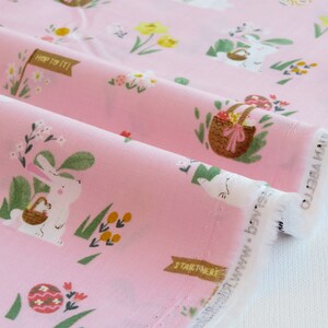 Easter Egg Hunt Main Powder by Natàlia Juan Abelló for Riley Blake Designs | C10270-POWDER