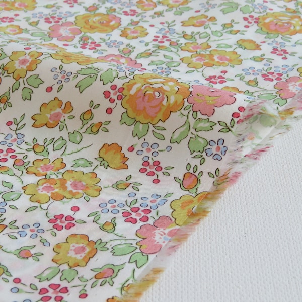 Liberty Fabrics Tana Lawn® - Felicite - Colorway E - 03638024E - Yellow