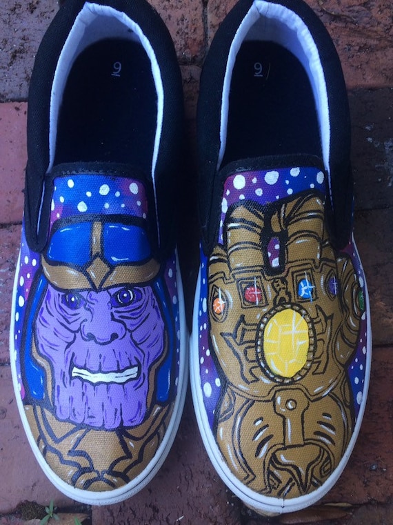 thanos custom shoes