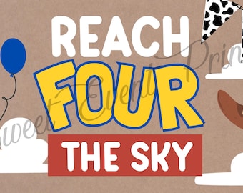 Toy Story - Four- Birthday Banner