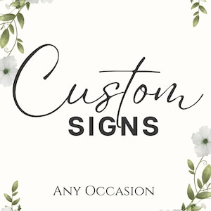 Custom Signs