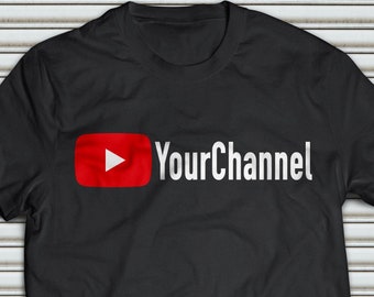 Youtube Shirt Etsy - how to make a t shirt in roblox youtube