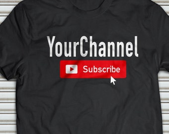 Youtube Shirt Etsy - youtube channel shirts roblox