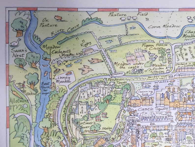 New Map of Ludlow Etsy