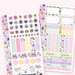 Planner Girl - Personal size sticker kit / 2 pages - functional sheets for personal planners