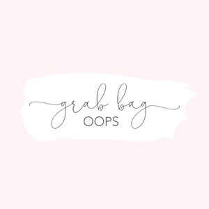 Oops Grab Bag - 5 random misfit sticker sheets - matte and glossy planner stickers