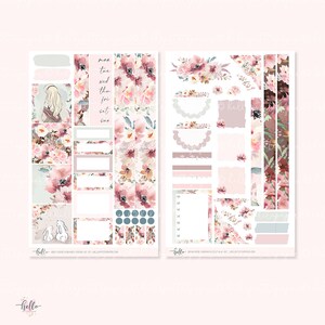 Kit Hobonichi Cousin - Briar Rose | Planificateur A5, bujo, déco, stickers princesses
