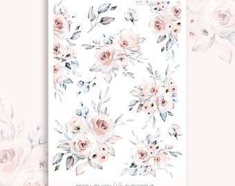 Awakening - Large Deco Floral stickers