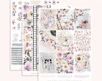 FOILED KIT - Capture the moment collection - Planner sticker kit