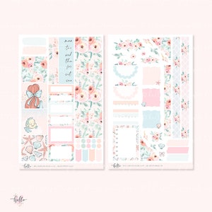 Hobonichi Cousin  kit - Ariel | A5 planner, bujo, deco, princess stickers