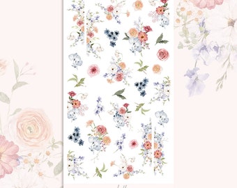 Wandering collection - floral deco | planner stickers