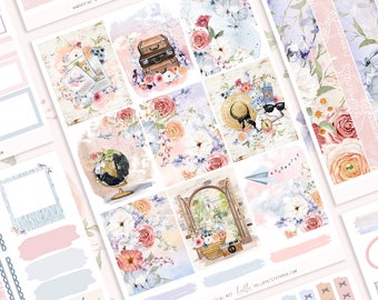 Wandering - Planner sticker kit