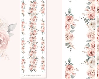 Floral trims (Celebration/So Loved) - flower deco | journaling, bujo, planner stickers