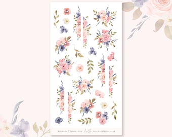 Blooming collection - floral deco | planner stickers