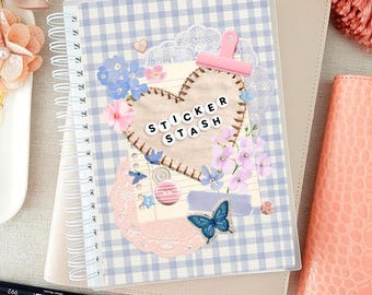 Sticker Book - reusable sticker storage (Sticker Stash)