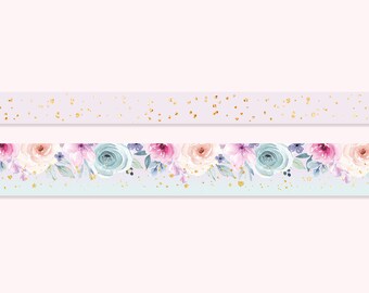 Washi Tape | JASMINE (set of 2, gold foil)