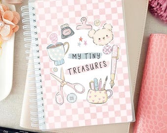 Sticker Book - reusable sticker storage (My tiny treasures)