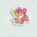 Holographic Sticker Animal Crossing Celeste and Star Fragments