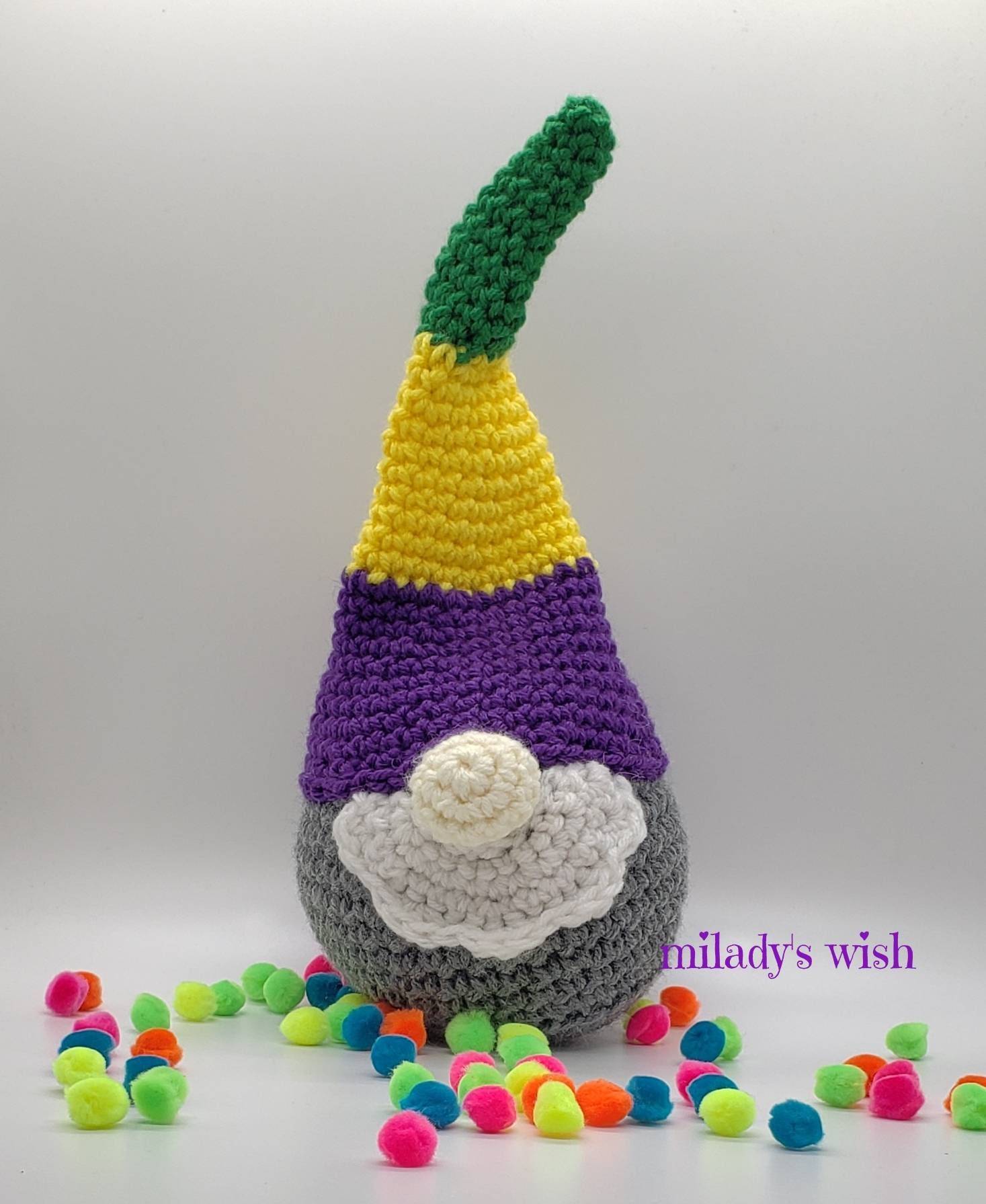 mardi gras crochet patterns free