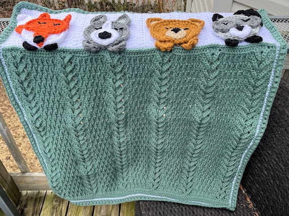 Forest baby blanket shop