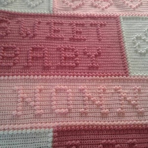 Sweet Baby Who Loves You So Crochet Baby Blanket Customizable - Etsy
