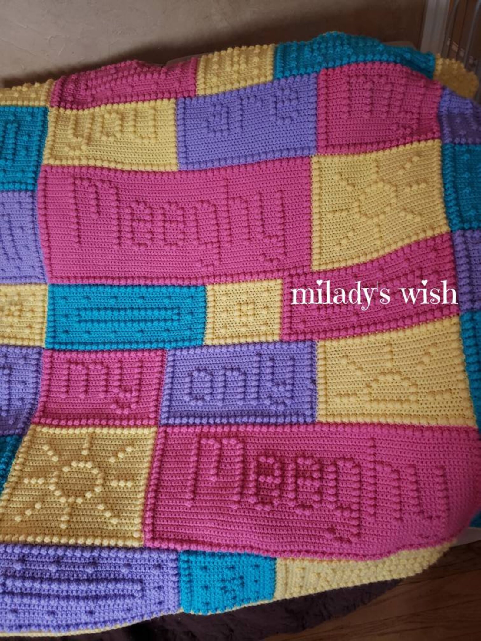 You Are My Sunshine Blanket/crochet Afghan/jody Pyott Pattern Etsy