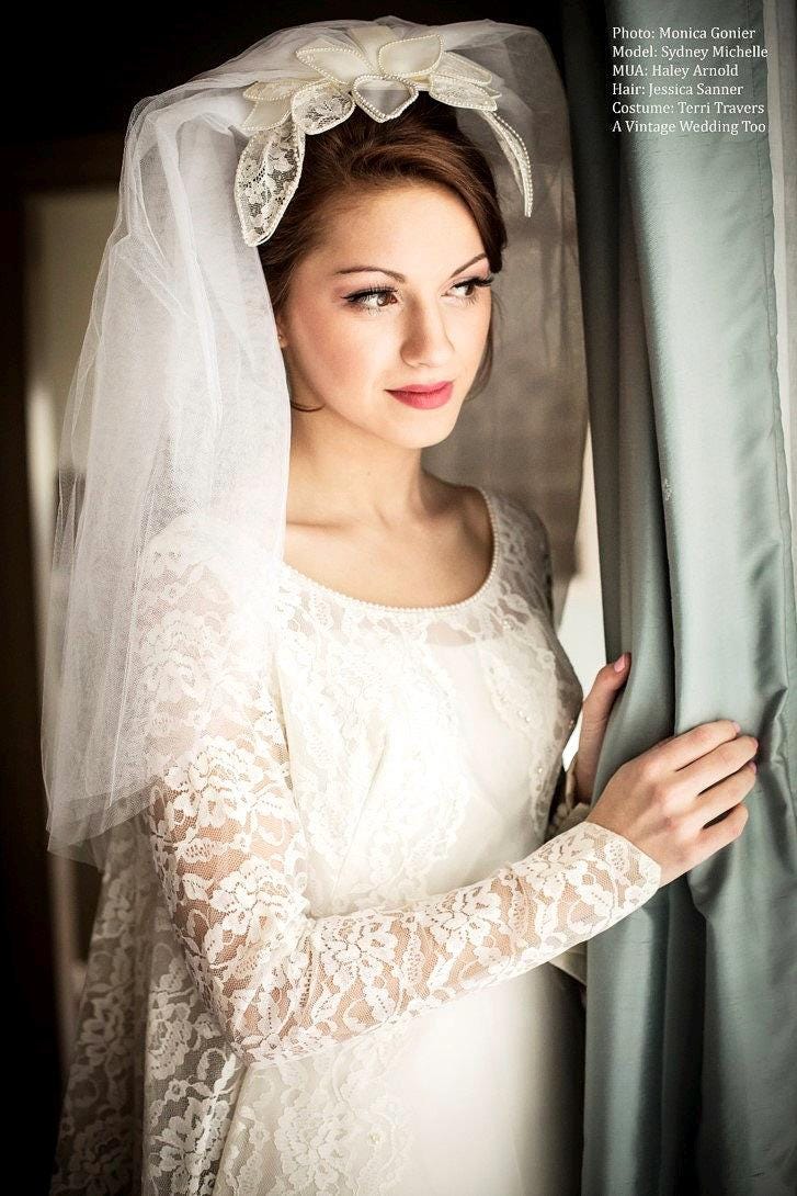 White Lace Bridal Gown
