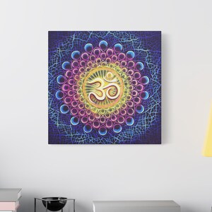 OM Poster -Omkar - The Universal Sound -Poster, Canvas Print - Original Art