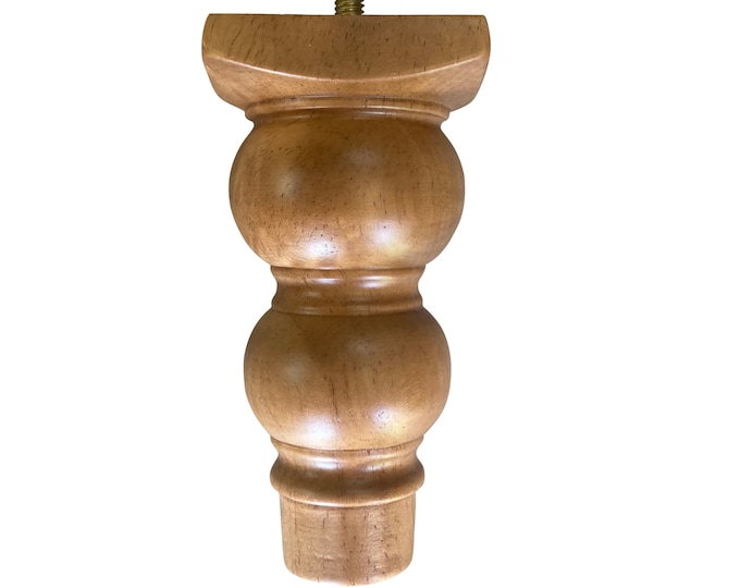 5" Wood Sofa Legs, Light Color, Furniture and Upholstery Manufacturing or DIY, Set of 4 (MQ1)