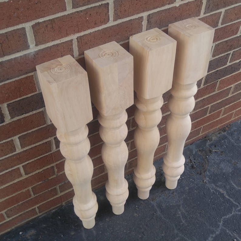 Farmhouse Table Legs for Sale Online, Products ship from North Carolina Leg Warehouse