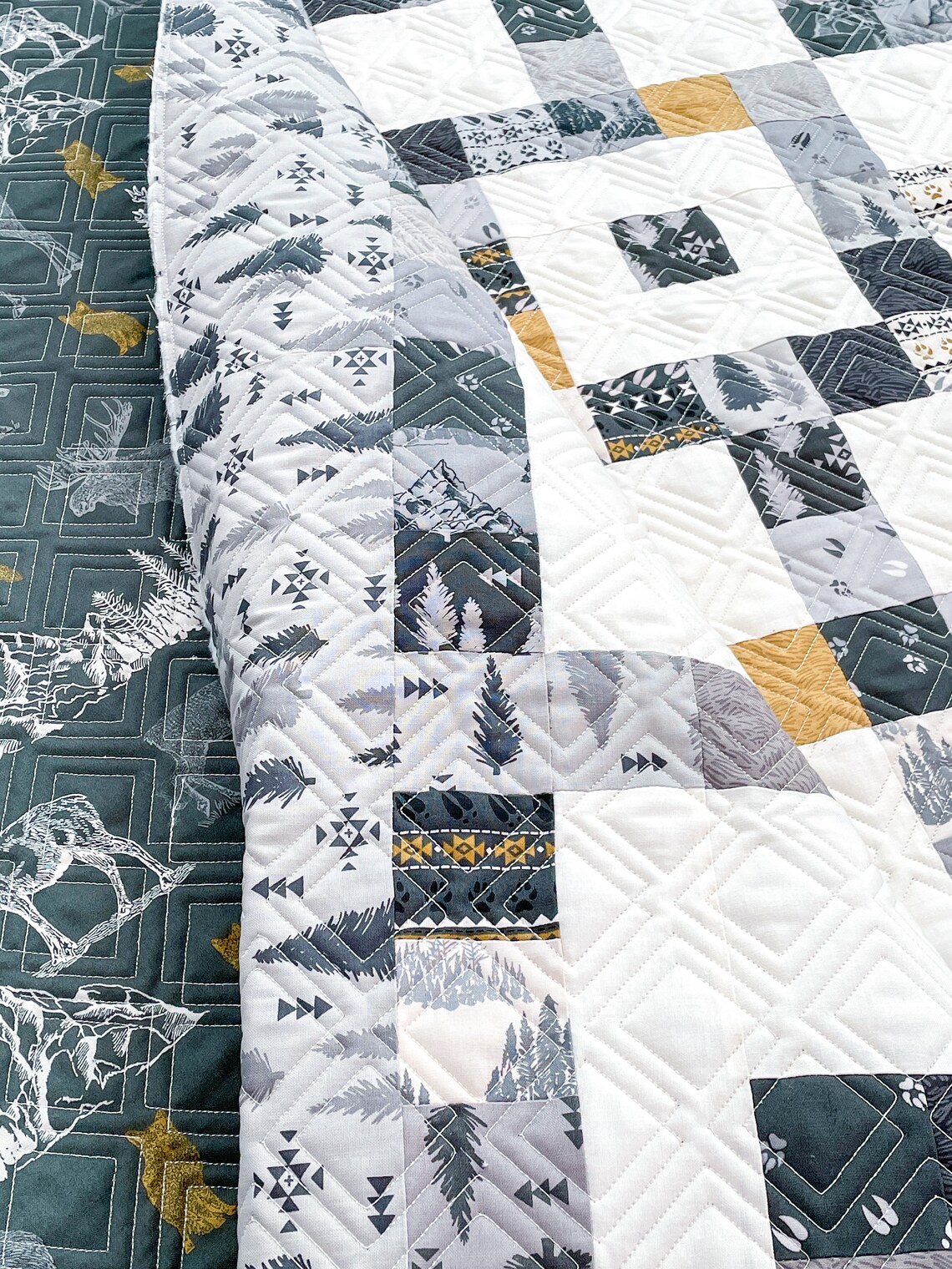 Timberland Quilt Kit Jelly and Toast Quilt Kit Charisma Etsy