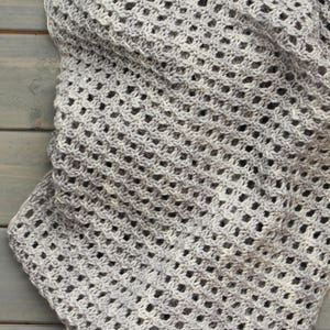 Shawl Pattern // Worsted Knitting Pattern // Knit Scarf Pattern ...